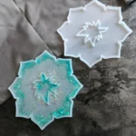 Irregular Flower Coaster Epoxy Silicone Mold - Image 4