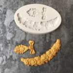 5 PCS Pattern Lace Decorative Liquid Silicone Fondant Mould - Image 3