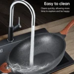Wanjiachu Maifan Stone Wok Die-cast Frying Home Pancake Pan - Image 8