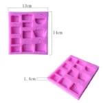 Bag Shape Soft Candy Chocolate Mold Silica Gel Mold - Image 3