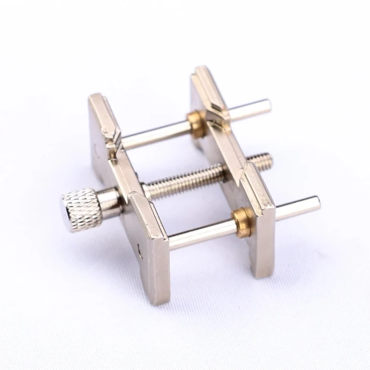 TBD0602432201_B2.webp 2 In 1  Watch Movement Holder Clip Base Metal Multi Function Vise Clamp, Random Color Delivery - Image 3