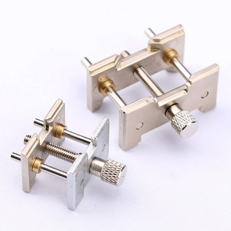 TBD0602432201_B3.webp 2 In 1  Watch Movement Holder Clip Base Metal Multi Function Vise Clamp, Random Color Delivery - Image 4