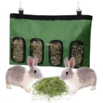 Pet Rabbit Guinea Pig Hanging Feeding Hay Storage Bag - Image 4
