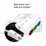 MEICHELE Car Cigarette Lighter Charger Dual USB 1A+2.1A With Switch - Image 3