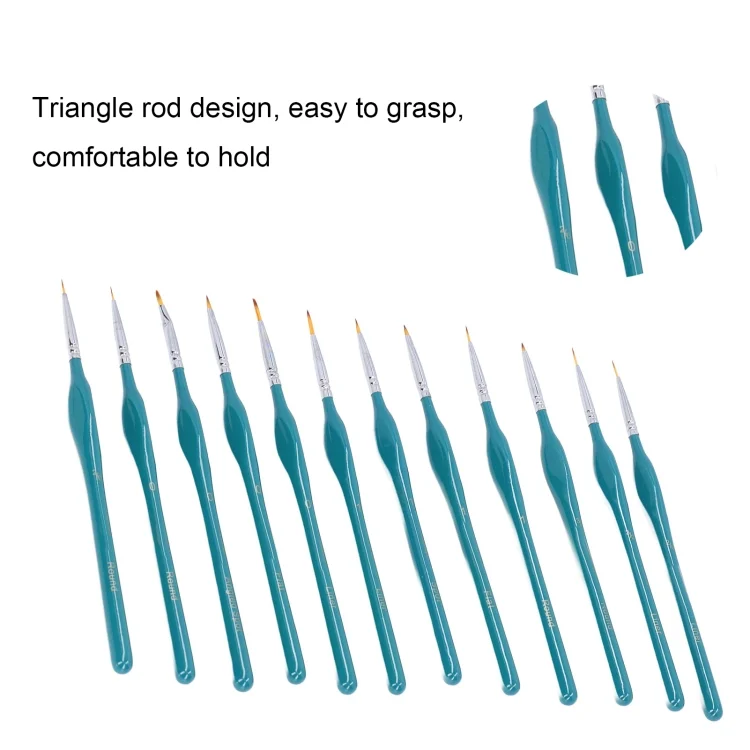 TBD0602433901_B2.webp 12 In 1 Triangle Pole Nylon Wool Hook Line Pen Set - Image 3