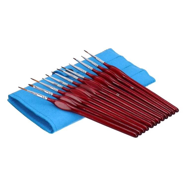 TBD0602433901_B5.webp 12 In 1 Triangle Pole Nylon Wool Hook Line Pen Set - Image 6