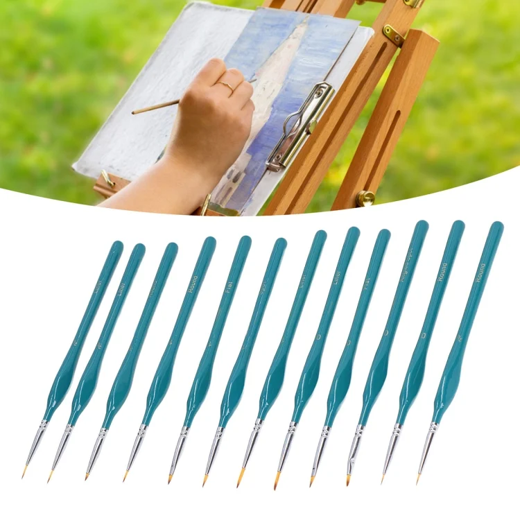 TBD0602433901_B6.webp 12 In 1 Triangle Pole Nylon Wool Hook Line Pen Set - Image 7