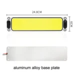 2PCS Car Cab LED Reading Light COB Truck Interior Light Dome Lamp - Image 2