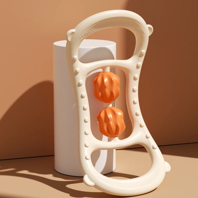 Massage Stretching Yoga Assisted Ring With Raised Point Roller