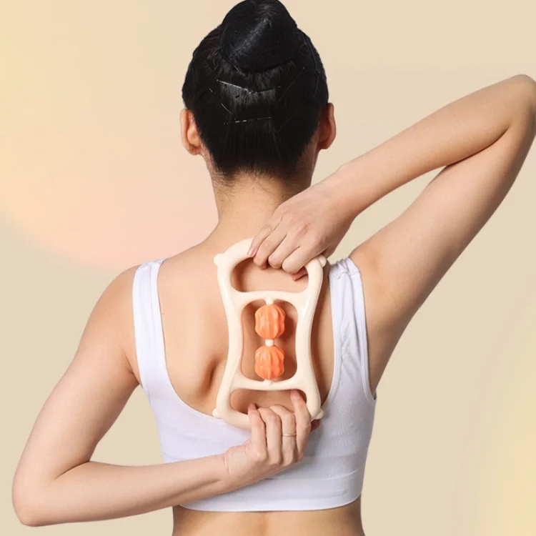 TBD0602439001_B5.webp Massage Stretching Yoga Assisted Ring With Raised Point Roller - Image 6