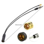 30cm Car Universal DAB+FM Antenna Adapter Cable - Image 3