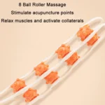 Shoulder Neck&Back Dredging Meridian Manual Roller Massager - Image 4