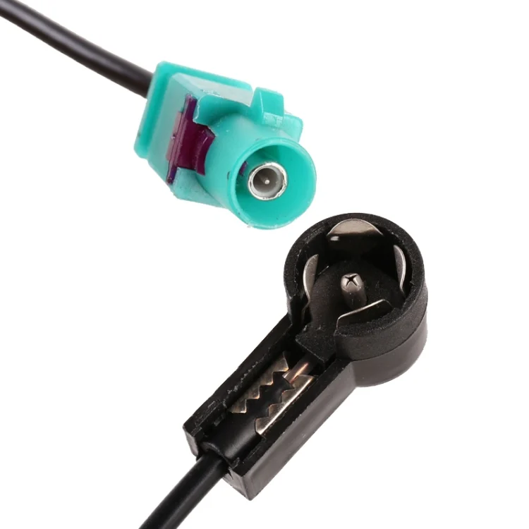 TBD06024405_2.webp 2 PCS Car ISO Female Port To FAKRA Audio Antenna Adapter Plug - Image 3