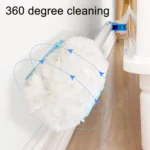 Disposable Household Vacuum Retractable Feather Duster, Style: - Image 5