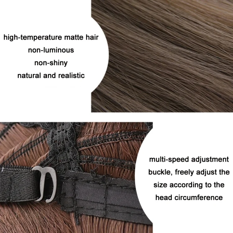 TBD0602446201_B2.webp Women Tinfoil Permed Natural Fluffy Full Head Cover Wig - Image 3