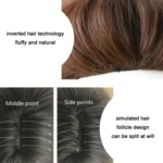 Women Tinfoil Permed Natural Fluffy Full Head Cover Wig - Image 4