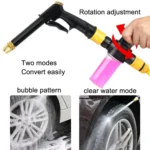 High Pressure Car Wash Hose Telescopic Watering Sprinkler, Style: - Image 5