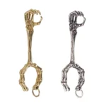 Skull Hand Game Cigarette Clip Electroplating Ring - Image 2