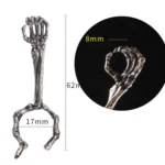 Skull Hand Game Cigarette Clip Electroplating Ring - Image 3