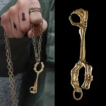 Skull Hand Game Cigarette Clip Electroplating Ring - Image 5