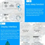QUECOO 1.3 Inch Display Soldering Station with Handle - Image 7