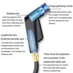 YYS-365 Auto High Pressure Sprinkler Telescopic Water Pipe Car Washer, Specification: - Image 4