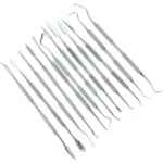 12 In 1 Stainless Steel Wax Carving Knife Dental Tool Set Clay Modeling Tool - Image 2