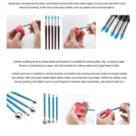 Pottery Tool Set Pottery Clay Stone Carving Knife DIY Clay Combination Tool - Image 4