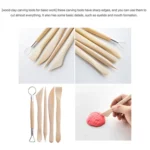 Pottery Tool Set Pottery Clay Stone Carving Knife DIY Clay Combination Tool - Image 6