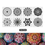 45 In 1  Mandala Tool Painting Set Cutout Template - Image 6