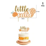 Citrus Pattern Themed Baby Birthday Party Decoration - Image 4