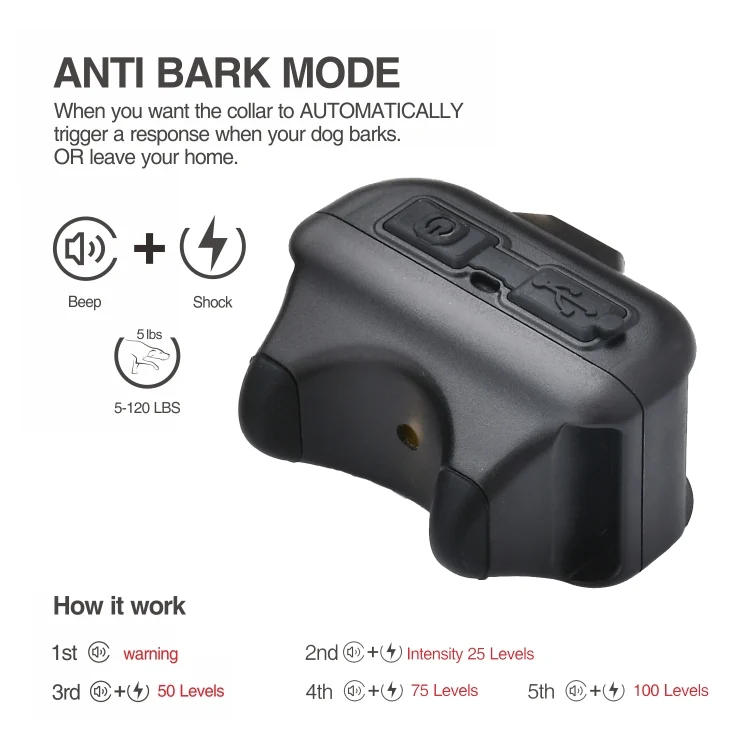 TBD0602464901_B3.webp Pet Collar Trainer Rechargeable Automatic Bark Stop - Image 4