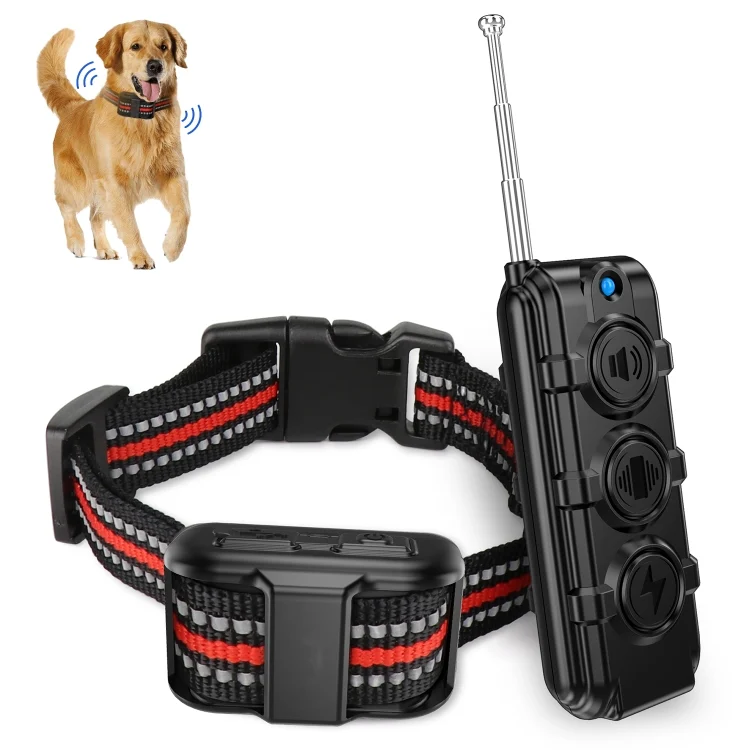 TBD0602465501.webp Electronic Dog Trainer Rechargeable Pet Remote Control Bark Stopper - Image 1