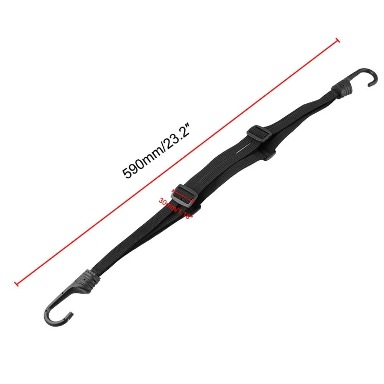 TBD06024702_3.webp 3 PCS Motorcycle Helmet Luggage Strap Universal Elastic Band Fuel Tank Net Rope - Image 4