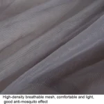 Jungle Expedition Breathable Insect-proof Jacket With Hood Anti-bite Mesh Gauze Cloth - Image 6