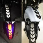 10 PCS Car Stripe Reflective Sticker Motorcycle Fender Arrow Stickers - Image 5