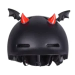 2pcs /Pair Motorcycle Helmet Devil Sucker Decoration, Style: - Image 5