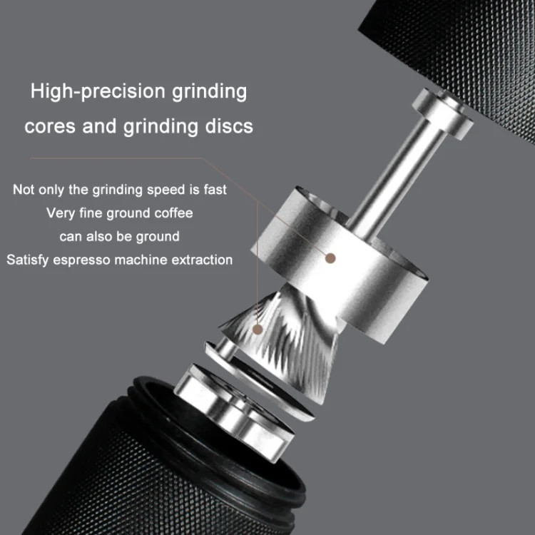 TBD0602472301_B3.webp CNC Stainless Steel Hand Crank Coffee Bean Grinder - Image 4