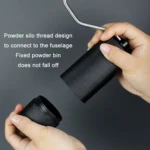 CNC Stainless Steel Hand Crank Coffee Bean Grinder - Image 6