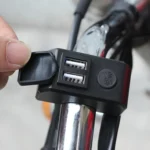 Motorcycle Dual USB Mobile Phone Charger 5V 3A Fast Charging