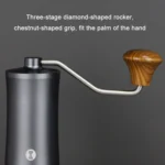 Manual Stainless Steel Core Dual Shaft Hand Crank Coffee Bean Grinder - Image 5