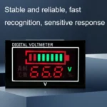Car Waterproof DC Digital Voltmeter Battery Percentage Display - Image 6