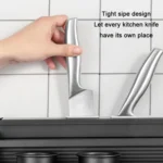 Kitchen Wall Mounted Seasoning Bottle Knife Storage Rack, Specifications - Image 5