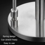 Stainless Steel Roll Paper Cling Film Vertical Stand, Shape: - Image 3