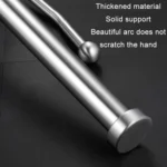 Stainless Steel Roll Paper Cling Film Vertical Stand, Shape: - Image 4