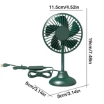 F502 Mini Hose Small Fan Car USB Fan - Image 3