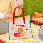 Summer Girl Jelly Bag Cartoon Transparent Shoulder Bag Waterproof Beach Bag - Image 6