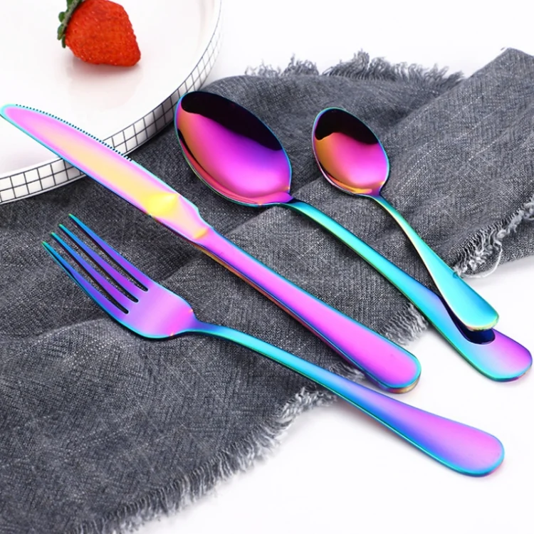 TBD0602480301_B4.webp 4PCS/Set Stainless Steel Western Steak Fork Spoon Knife Set - Image 5