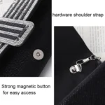Ladies Evening Bag Shoulder Bag Hand Messenger Bag - Image 5