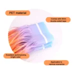 2 PCS 2M Birthday Party Decoration Background Rain Curtain - Image 4